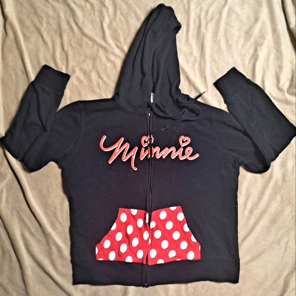 Disney Minnie Mouse Zipper Hoodie